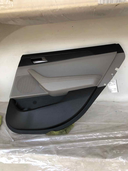 2015 HYUNDAI SONATA Sedan Rear Door Trim Panel Grey Right Passenger Side RH