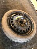 2012 - 2019 NISSAN VERSA 15 X 4 Emergency Compact Spare Wheel and Tire