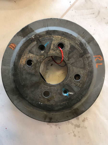 2014 CHEVROLET CHEVY SPARK Rear Backing Brake Rotor Drum Driver Left LH OEM Q