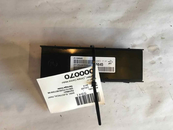 2013 CHEVROLET CRUZE A/C AC Heat Temperature Climate Control Module 13585645 OEM