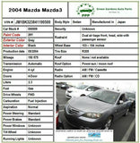 2004 - 2009 MAZDA 3 Sun Visor Mirror Right RH OEM Q