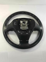 2004 - 2009 MAZDA 3 Steering Wheel W/ Switch Audio Control Black Leather OEM Q