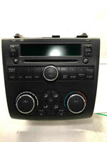 2007 - 2008 NISSAN ALTIMA Radio AM FM CD Player W/ A/C Control Bezel 28185 JA000