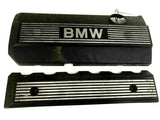 1997 BMW 528I 97 Engine Motor Trim Upper & Lower 37Cover w/ Emblem 11121748633 Q