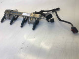 2008 MAZDA 3 Engine Fuel Injection Rail w/ Injector Assembly OEM Q