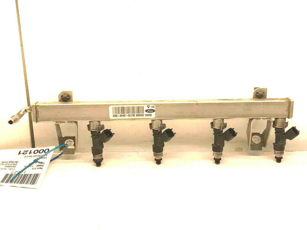 2011 - 2015 FORD FIESTA Fuel Injection Rail w/ Injector 1.6L AE8E9H487BA01E OEM