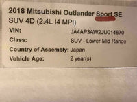 MITSUBISHI OUTLANDER Sport 2018 Used Original Steering Column JJ001-01402OEM