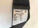 2018 NISSAN SENTRA Rear Seat Belt Safety Seatbelt Middle Left Driver Side OEM