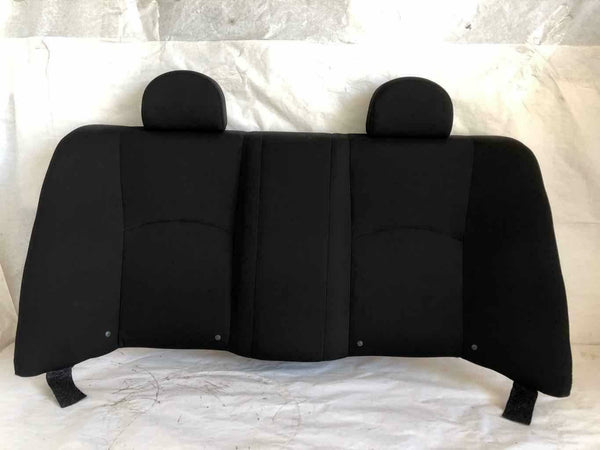 2016 NISSAN VERSA Rear Back Upper Seat Cloth Black OEM