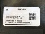 2012 FORD FIESTA Tire Pressure Monitor Computer System Control Module OEM