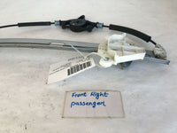 2016 MAZDA 3  Front Door Glass Window Regulator Passenger Right RH OEM