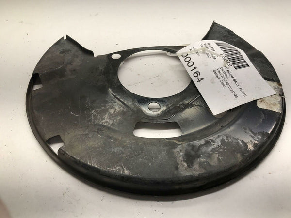 2013 CHEVROLET CRUZE Front Brake Backing Plate Dust Shield Passenger Right OEM