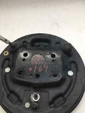 2017 FORD FIESTA Rear Brake Backing Plate w/ Brake Shoes Assembly Driver Left LH