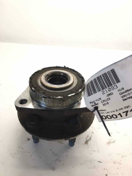 2016 CHEVROLET CRUZE Front Wheel Hub Bearing Driver Left LH 1.4L OEM