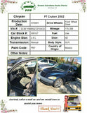 2001 -2003 CHRYSLER PT CRUISER Front Power Window Regulator w/ Motor Driver Left