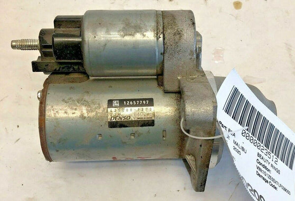 2020 CHEVROLET MALIBU Engine Starter Motor 2.0L 25K Miles OEM