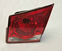 2013 CHEVROLET CRUZE Rear Back Tail Light Lamp Lid Mounted Passenger Right RH