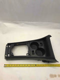 2009 NISSAN VERSA Front Center Console Shifter Bezel w/ Dual Cup Holder Trim OEM