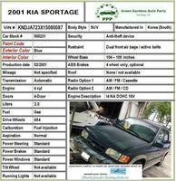 1995 - 2002 KIA SPORTAGE Engine Starter Motor Automatic Transmission 2.0L 12V
