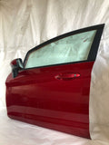 2011 - 2019 FORD FIESTA Front Door Skin Shell Driver Left Paint Code: RR OEM