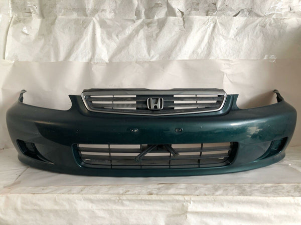 1999 2000 HONDA CIVIC VP Front Bumper Cover Exterior Black OEM