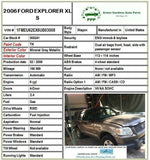 2006 - 2010 FORD EXPLORER Front Strut Suspension w/ Spring Passenger Right RH