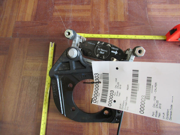 CHEVROLET CHEVY CRUZE 2014 - 2015 Disc Break Caliper Rear Back Left LT & LTZ OEM