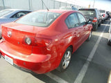 2004 - 2009 MAZDA 3 Front Door Skin Shell Panel Driver Left Red Paint Code 27A