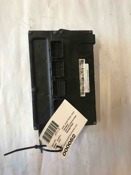 2004 CHRYSLER SEBRING Engine Communication Computer Control Module ECU ECM