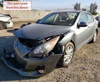 2010 - 2013 MAZDA 3 Left Driver Side View Exterior Power Door Mirror Used