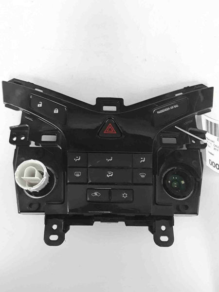 2012 CHEVROLET CHEVY CRUZE HVAC Heater AC A/C Control Switch Interface OEM Used