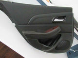 2013 CHEVROLET CHEVY MALIBU Front Door Trim Panel Black Left Driver Side LH