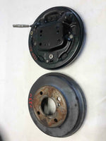 2014 - 2019 FORD FIESTA  Rear Left Brake Backing Plate With Brake Drum Assembly