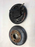 2014 - 2019 FORD FIESTA  Rear Right Brake Backing Plate With Brake Drum Assembly