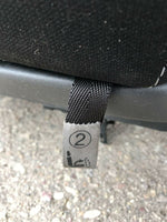 2015 MITSUBISHI OUTLANDER Rear Back Seat Cloth Right Passenger Side RH Interior