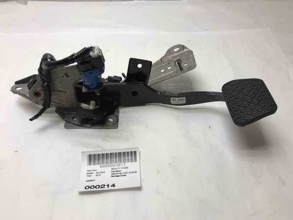 2012 MAZDA 3 Front Emergency Brake and Gas Pedal Accelerator Mazda3 Interior