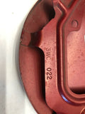 2014 NISSAN VERSA  Fuel Filler Cap and Door Gas Tank Cover Lid Red Exterior