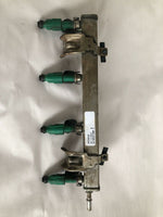 2004 MAZDA 3 Hatchback Fuel Injection Rail With Injectors 2.3L 4 Cylinder FWD