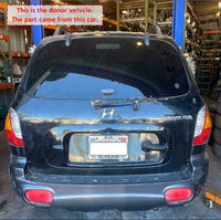 2003 HYUNDAI SANTA FE Rear Back Inner Trim Panel Door Left Driver Side LH G