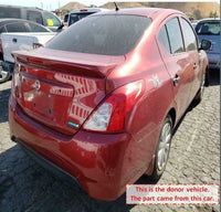 2016 NISSAN VERSA Front Sun Visor With Mirror Right Passenger Side RH G