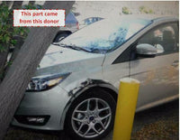 2015 FORD FOCUS Front Door Electric Windows Automatic Paint Code HI Left Side G