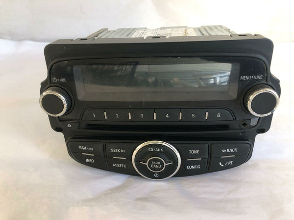 2012 CHEVY SONIC Radio Receiver AM-FM-CD MP3 Player Control Unit P/N 95909136 M