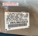 1999 - 2004 HONDA ODYSSEY Coolant Overflow Tank Recovery Bottle Reservoir G