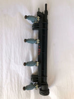 HYUNDAI SONATA  1999 - 2005 Engine Fuel Gas Injection Rail With Injectors G