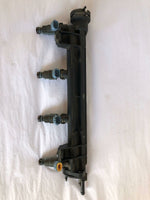 HYUNDAI SONATA  1999 - 2005 Engine Fuel Gas Injection Rail With Injectors G