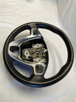 2013 - 2019 FORD FIESTA Steering Wheel w/ Control Button Switch Leather Black G