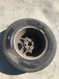 1999 JEEP CHEROKEE Wheel Rim and Tire 15x7 Aluminum 5 Spoke P225/70R15