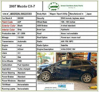 2009 MAZDA CX7 Front Top Upper Dash Panel Cover Dashboard Garnish G