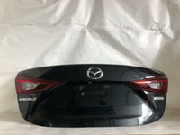 2014 - 2018 MAZDA 3 Trunk Decklid Sedan w/o spoiler Incandescent tail lamps G