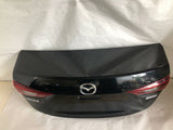 2014 - 2018 MAZDA 3 Trunk Decklid Sedan w/o spoiler Incandescent tail lamps G